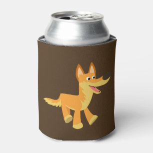 Cute Cartoon Dingo Blikjeskoeler