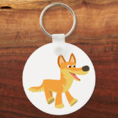 Cute Cartoon Dingo Sleutelhanger (Voorkant)