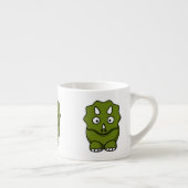 Cute Cartoon Dinosaur Espresso Kop (Rechts)