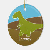 Cute Cartoon Dinosaur Ornament (Links)