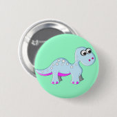 Cute Cartoon Dinosaur Ronde Button 5,7 Cm (Voorkant /achterkant)