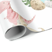 Cute cartoon dinosaurussen voor het verpakken van  cadeaupapier (Rol Hoek)