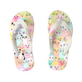 Cute cartoon doedels kinder teenslippers (Voetbed)