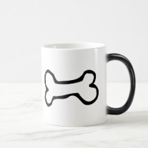 Cute Cartoon Dog Bone