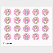 Cute Cartoon Dog Chihuahua Sticker (Vel)
