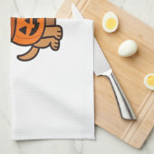 Cute Cartoon Dog Trick-or-Treating Classic T-Shirt Theedoek (Quarter Fold)