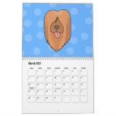 Cute Cartoon Dogs 2022 Kalender (Mar 2027)