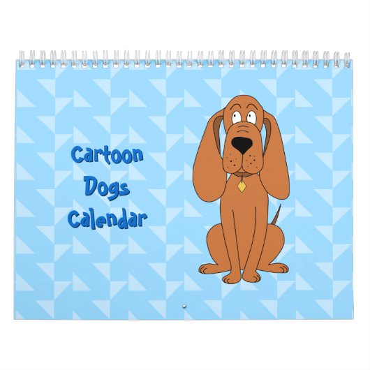 Cute Cartoon Dogs 2022 Kalender (Hoes)