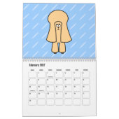 Cute Cartoon Dogs 2022 Kalender (Feb 2027)