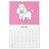 Cute Cartoon Dogs Calendar Kalender (Feb 2027)