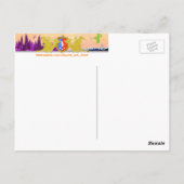 Cute Cartoon Dragons Briefkaart (Achterkant)