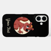 Cute cartoon eekhoorn met een pinda Hoesje-Mate iP Case-Mate iPhone Case (Achterkant (horizontaal))