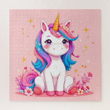Cute Cartoon Eenhoorn Magische Fantasy Kinderen Ku