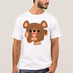 Cute Cartoon Energetic Beer Children T-shirt