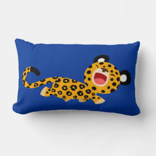 Cute Cartoon Facetious Leopard Pillow Kussen
