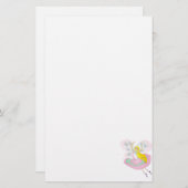 Cute Cartoon Fairy Briefpapier (Voorkant / Achterkant)