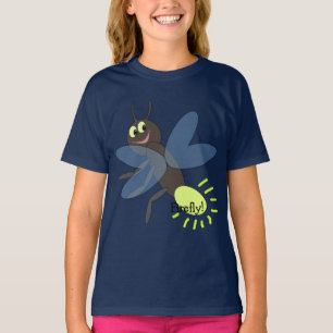 Cute Cartoon Firefly Kinderen T-Shirt