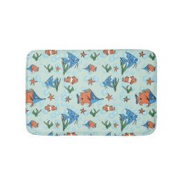 Cute Cartoon Fish Badmat