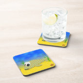Cute Cartoon Fish Bier Onderzetter (Rechterzijde)