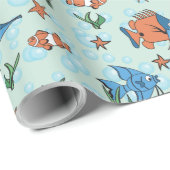 Cute Cartoon Fish Cadeaupapier (Rol Hoek)
