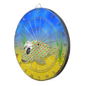 Cute Cartoon Fish Dartbord (Voorkant Rechts)