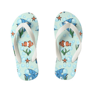 Cute Cartoon Fish Kinder Teenslippers