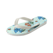 Cute Cartoon Fish Kinder Teenslippers (Schuin)