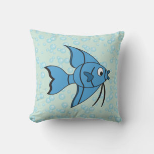 Cute Cartoon Fish Kussen