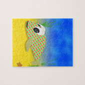Cute Cartoon Fish Legpuzzel (Horizontaal)