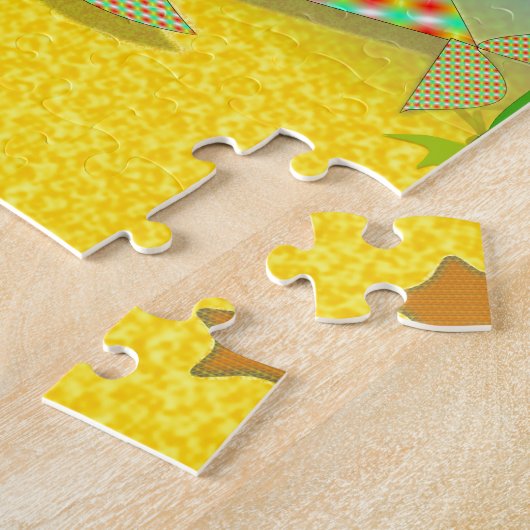 Cute Cartoon Fish Legpuzzel (Zijkant)