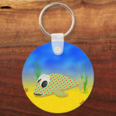 Cute Cartoon Fish Sleutelhanger (Voorkant)