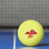 Cute cartoon flying devil pingpongbal (Net)