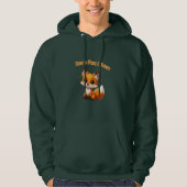 Cute Cartoon Fox – Adorable Kawaii Style Hoodie (Voorkant)