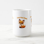 Cute Cartoon Fox – Adorable Kawaii Style Koffiemok (Center)