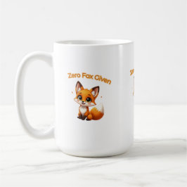 Cute Cartoon Fox – Adorable Kawaii Style Koffiemok