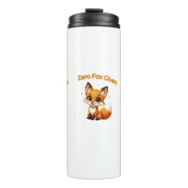 Cute Cartoon Fox – Adorable Kawaii Style Thermosbeker
