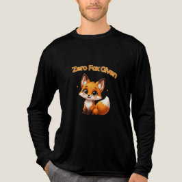 Cute Cartoon Fox – Adorable Kawaii Style Tri-Blend Shirt