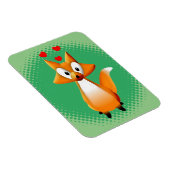 Cute Cartoon Fox Animal Magneet (Rechterzijde)