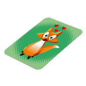 Cute Cartoon Fox Animal Magneet (Linkerzijde)