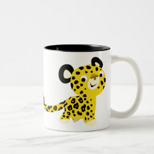 Cute Cartoon Friendly Leopard Mok