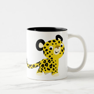 Cute Cartoon Friendly Leopard Mok