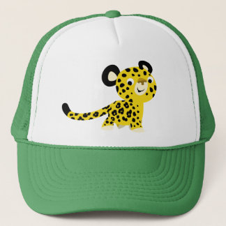 Cute Cartoon Friendly Leopard Pet