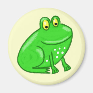 Cute Cartoon Frog Magneet