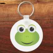 Cute Cartoon Frog Sleutelhanger (Voorkant)