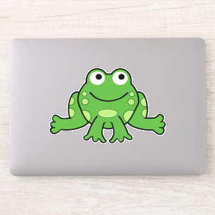 Cute Cartoon Frog Sticker