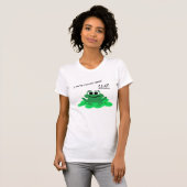 Cute Cartoon Frog T-shirt (Voorkant volledig)