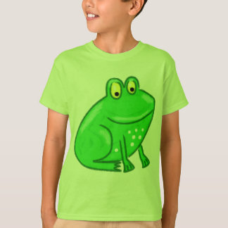 Cute Cartoon Frog T-shirt