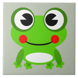 Cute cartoon Frog Tegeltje