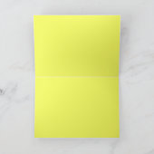 Cute Cartoon Frogs Heart Cheerful Colorful Kaart (Binnen)