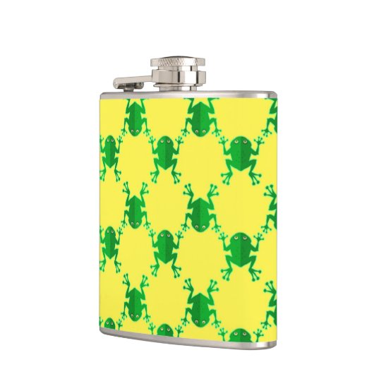 Cute Cartoon Frogs Heupfles (Links)